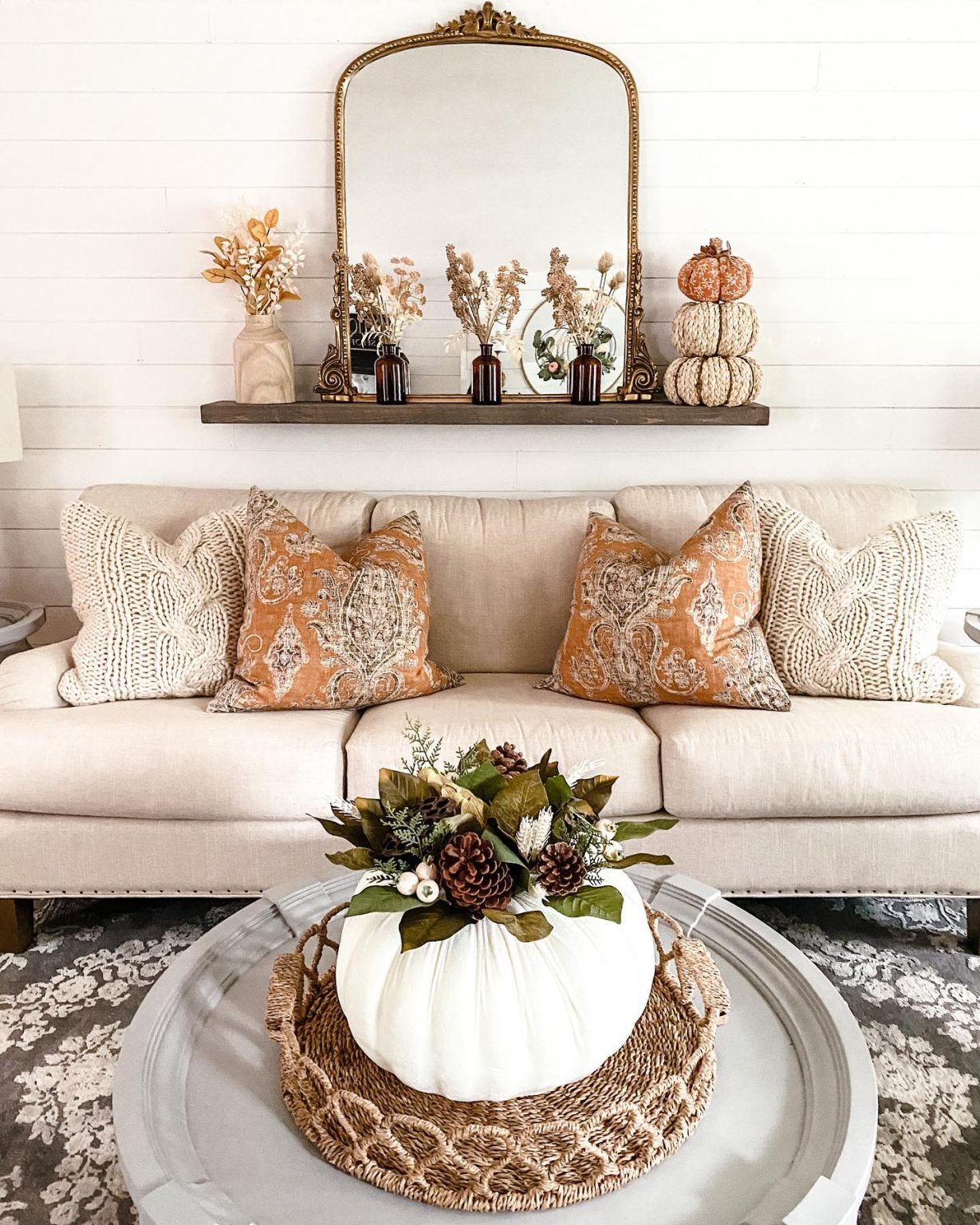 30 Fall Living Room Decor Ideas to Create a Cozy and Stylish Autumn ...