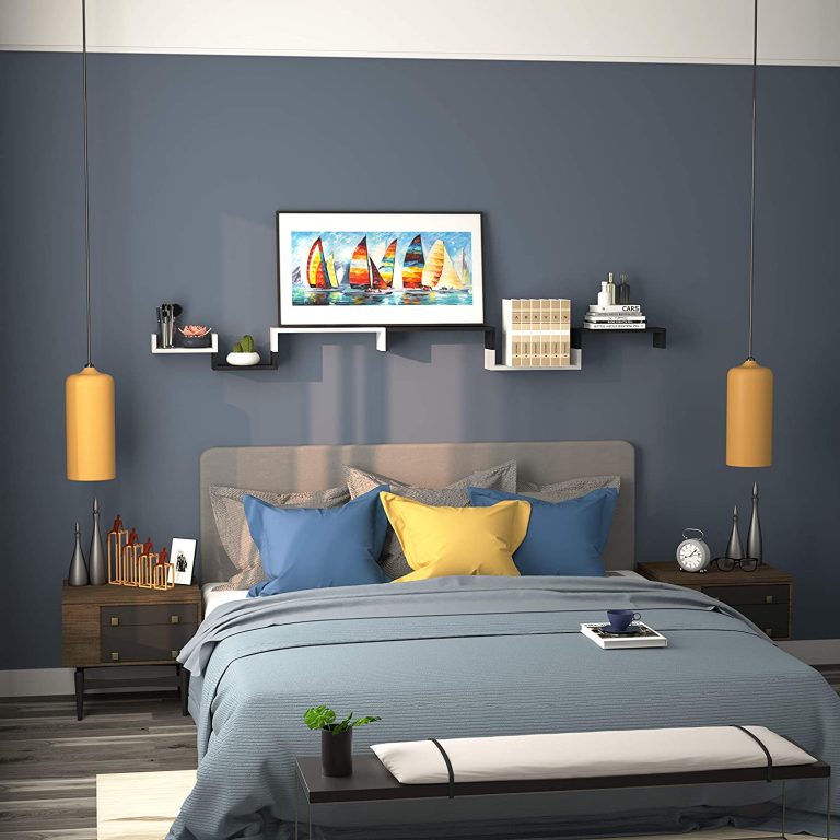 25 Wall Shelves Bedroom Ideas to Transform Your Space - placeideal.com