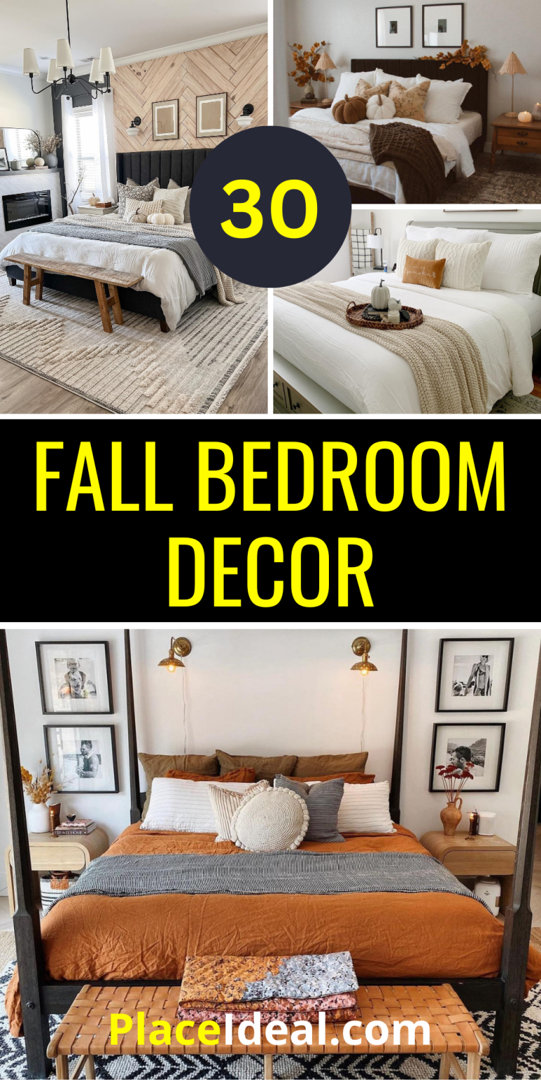 30 Fall Bedroom Decor Ideas for a Cozy Autumn Retreat – Transform Your ...
