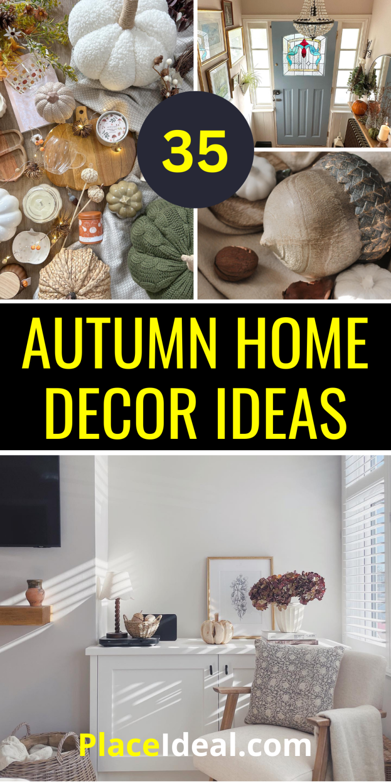 35 Cozy and Aesthetic Autumn Home Decor Ideas to Transform Your Living