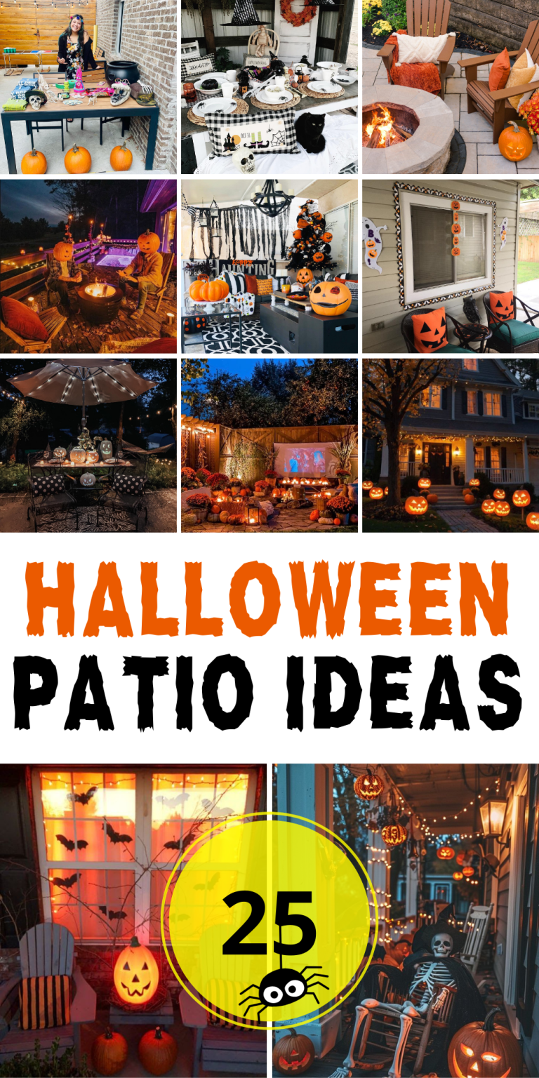 25 Halloween Patio Ideas to Transform Your Outdoor Space into a Spooky