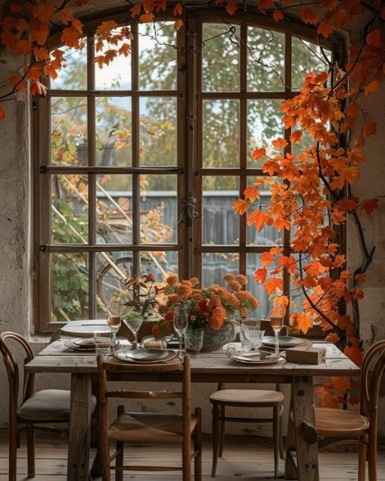 30 Fall Window Decorations to Transform Your Home This Autumn ...