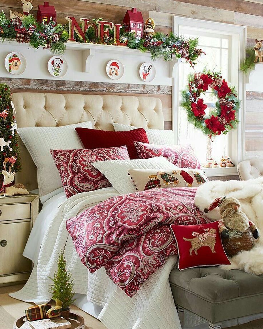 35 Christmas Bedroom Decor Ideas for a Cozy, Elegant, and Festive ...