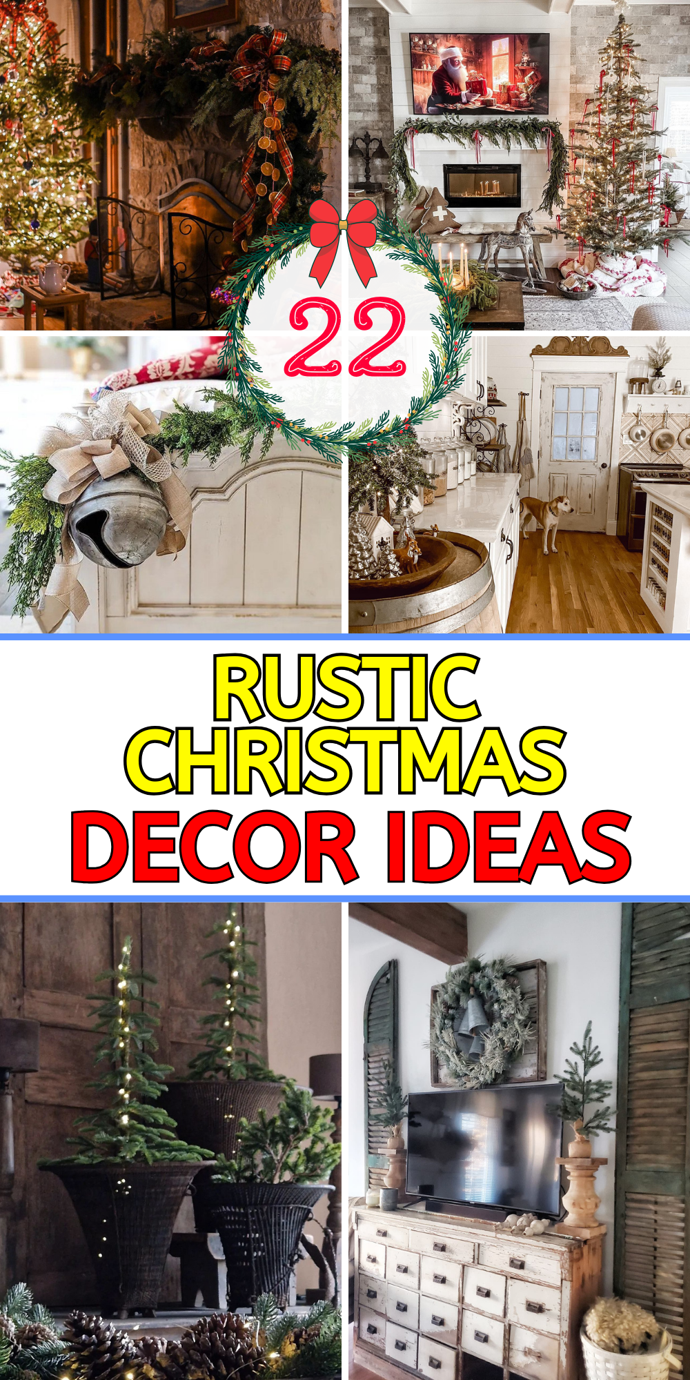 22 Rustic Christmas Decor Ideas to Transform Your Home into a Cozy ...