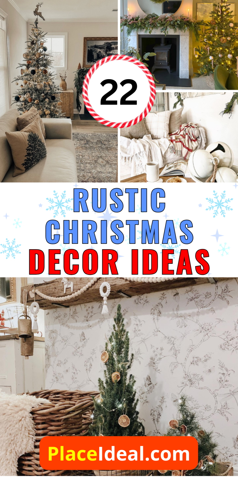 22 Rustic Christmas Decor Ideas to Transform Your Home into a Cozy ...