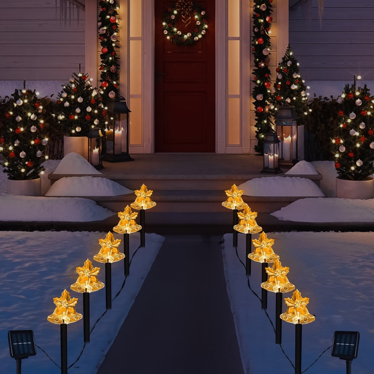 25 Christmas Outdoor Light Ideas to Create a Magical Atmosphere in Your ...