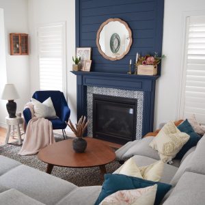 35 Accent Walls in Living Room: Stylish and Modern Ideas to Elevate ...