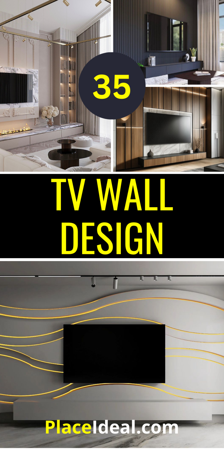 35 TV Wall Design Ideas for a Modern Luxury Living Room - Transform ...