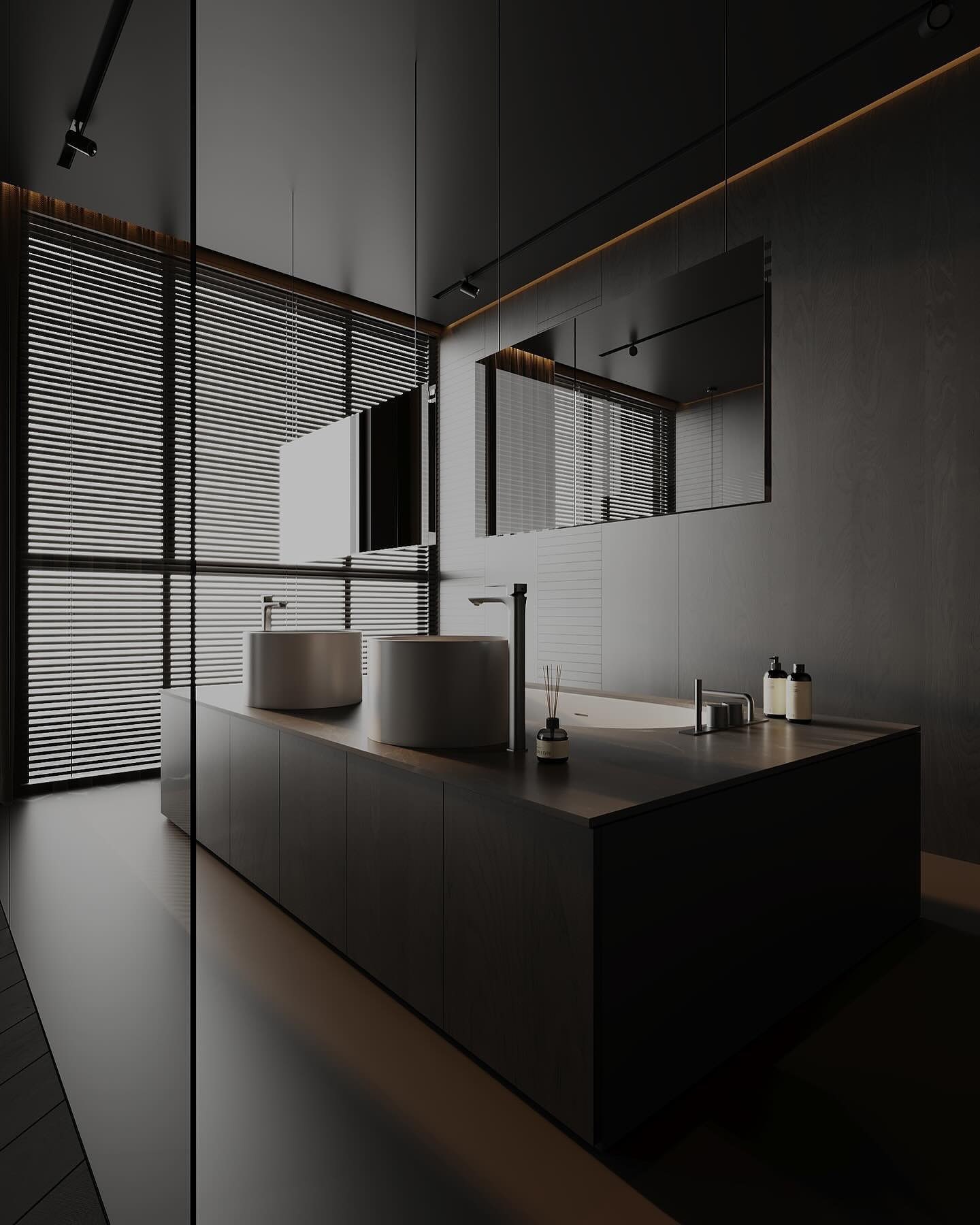 25 Dark Bathroom Ideas: Inspiration for Modern Bathroom Design in Dark ...