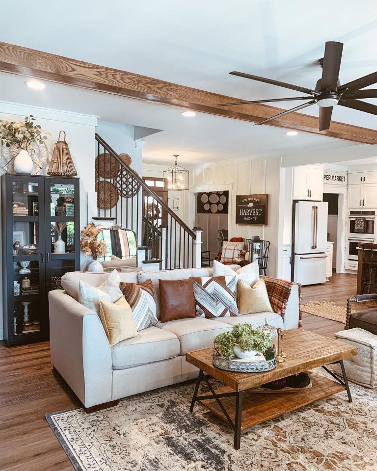 Photo inspiration: Picture Idea: 29 Modern Farmhouse Living Room Ideas To Inspire Your Next