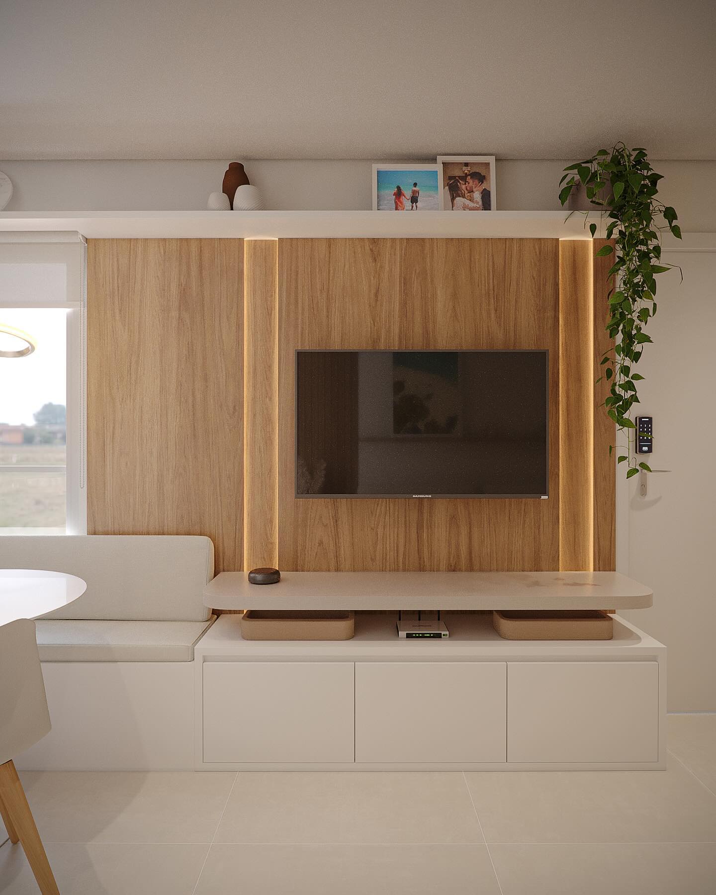 25 TV Console Decorating Ideas to Elevate Your Living Room with Modern ...