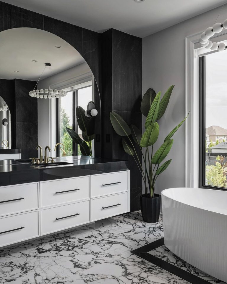 35 Black and White Bathroom Ideas: Stylish and Modern Designs for Every ...