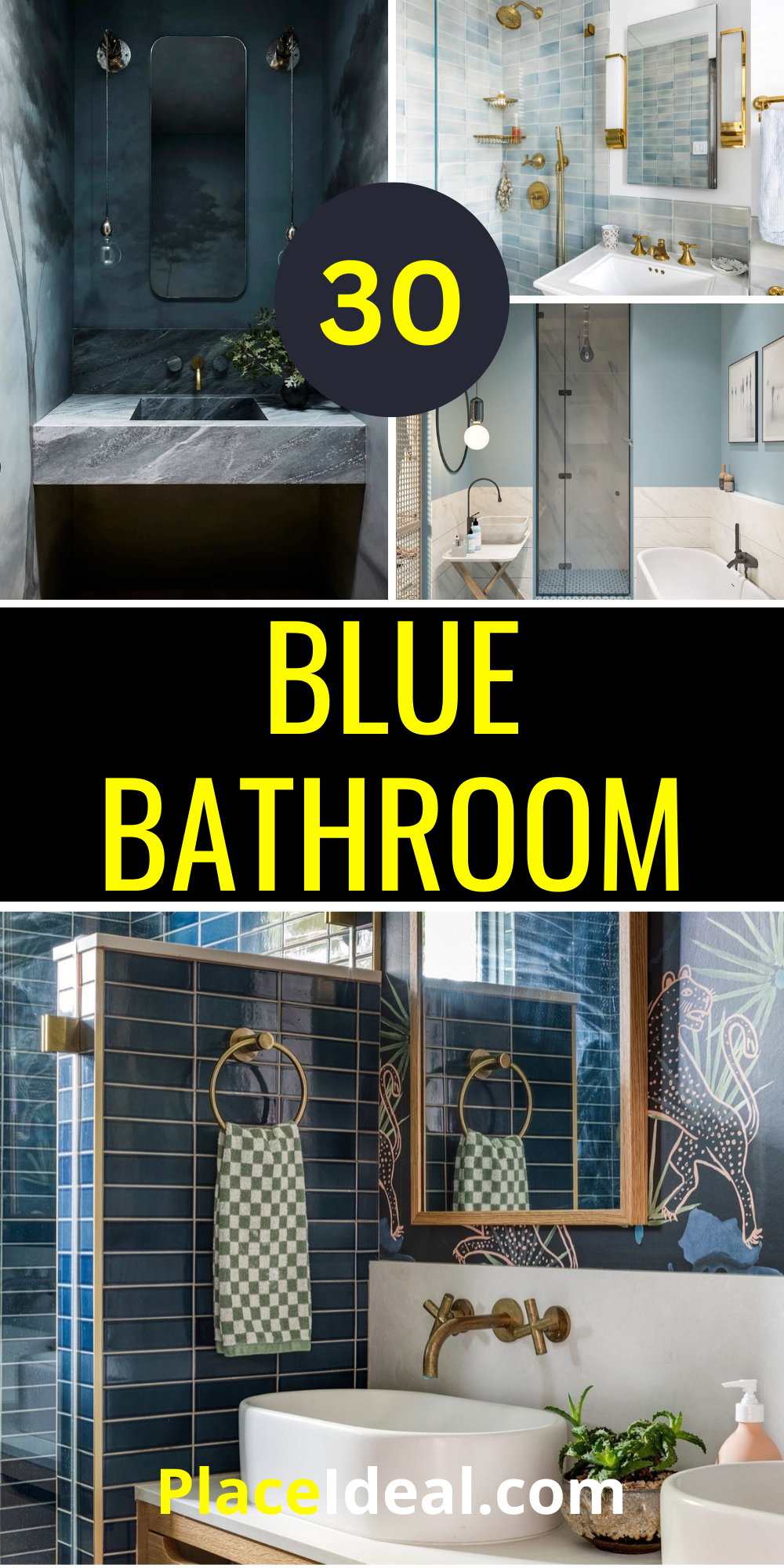 30 Blue Bathroom Ideas to Transform Your Space with Style and ...