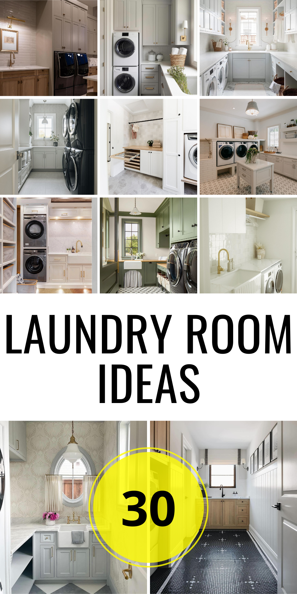 30 Laundry Room Ideas: Stunning Designs to Maximize Space and Style in ...