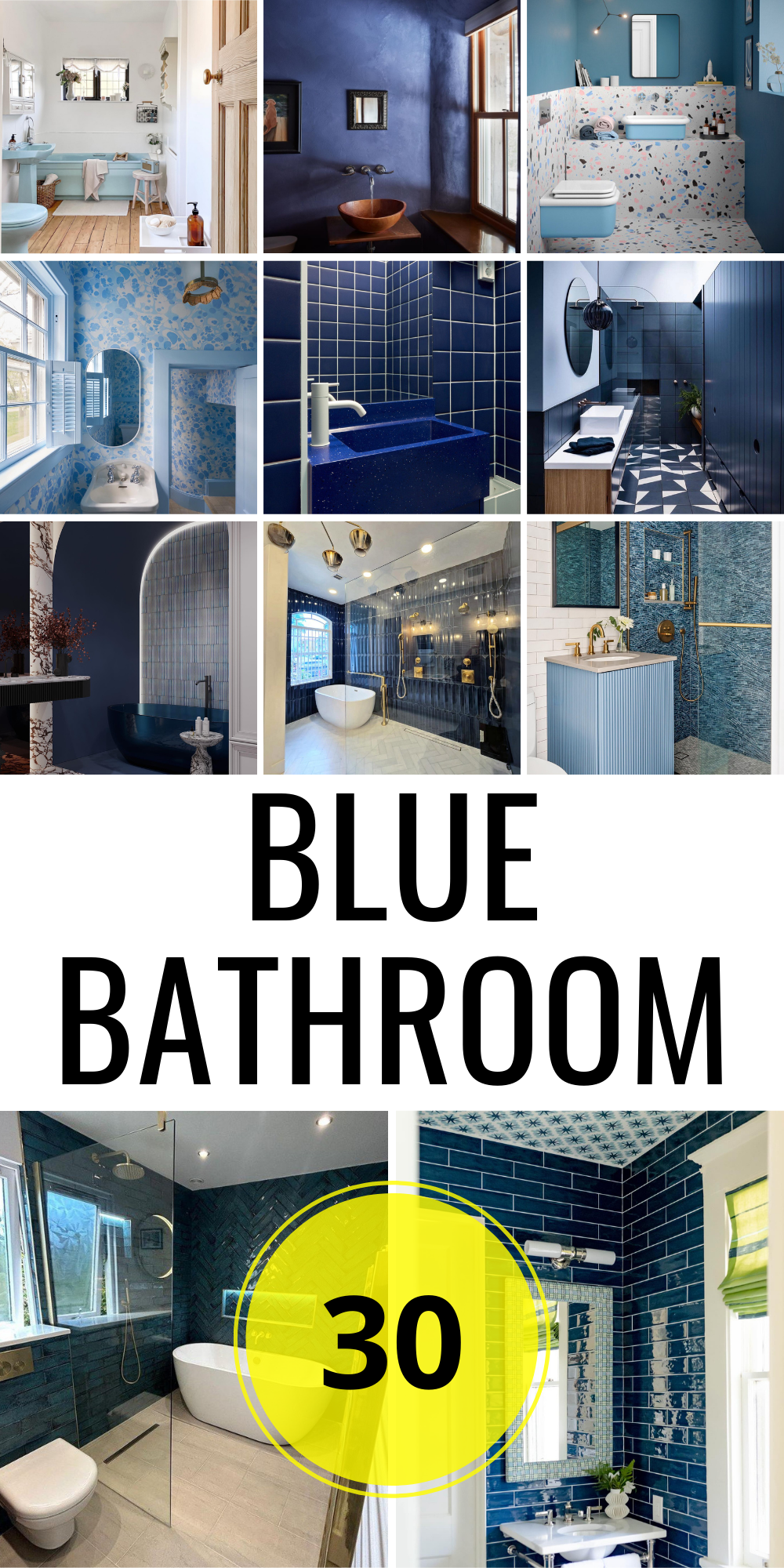 30 Blue Bathroom Ideas to Transform Your Space with Style and ...