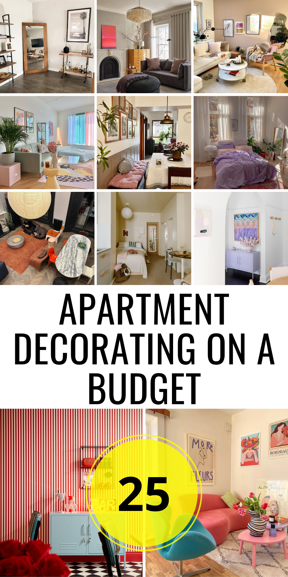 25 Apartment Decorating on a Budget Ideas to Transform Your Small or ...