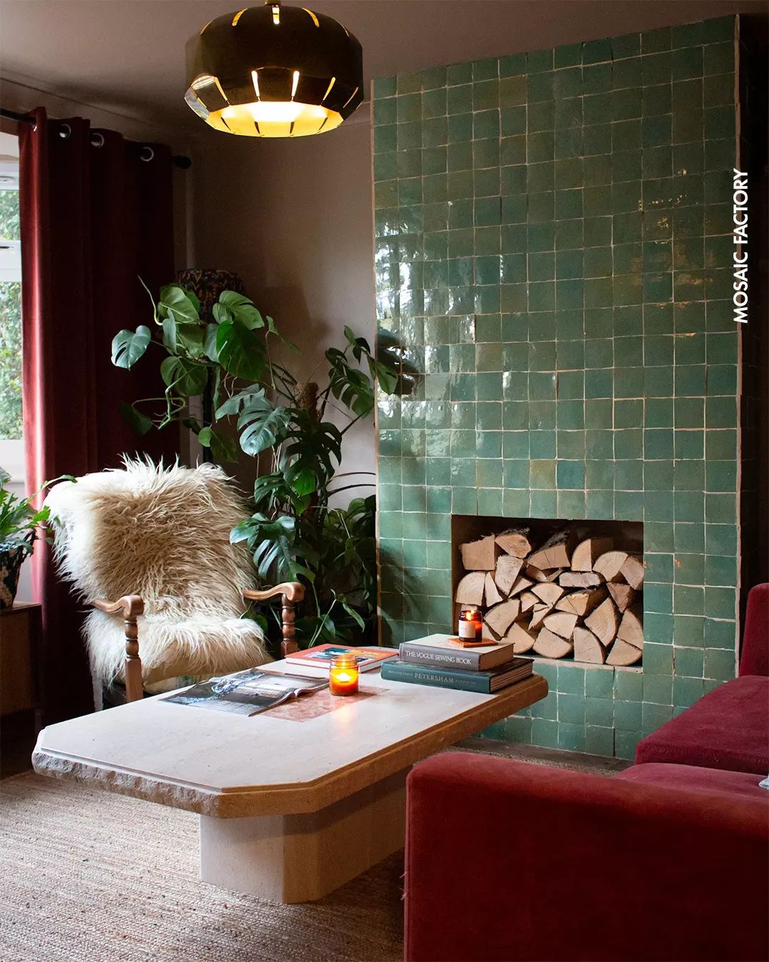 35 Fireplace Tile Ideas to Transform Your Living Space – Modern, Boho ...