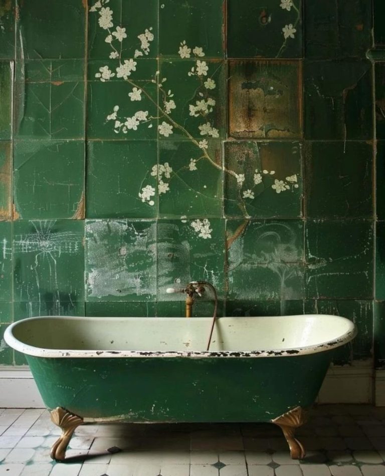 25 Green Tile Bathroom Ideas for a Stylish and Functional Space ...