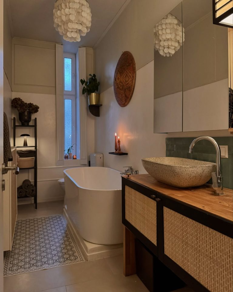 Image showcasing 30 Stunning Apartment Bathroom Decor Ideas to Transform Your Small ...