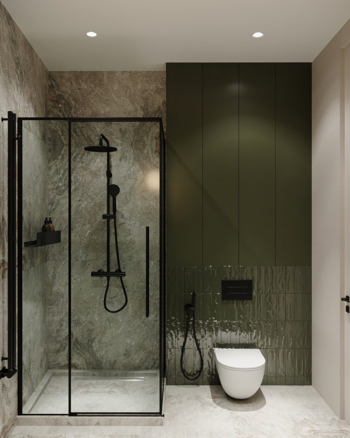25 Dark Green Bathroom Ideas: Elegant Designs for a Stylish Remodel ...