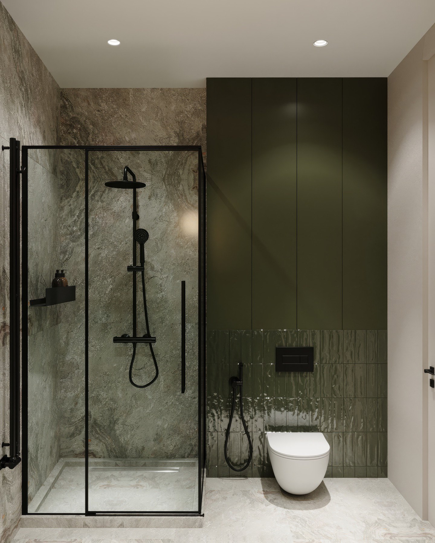 25 Dark Green Bathroom Ideas: Elegant Designs for a Stylish Remodel ...