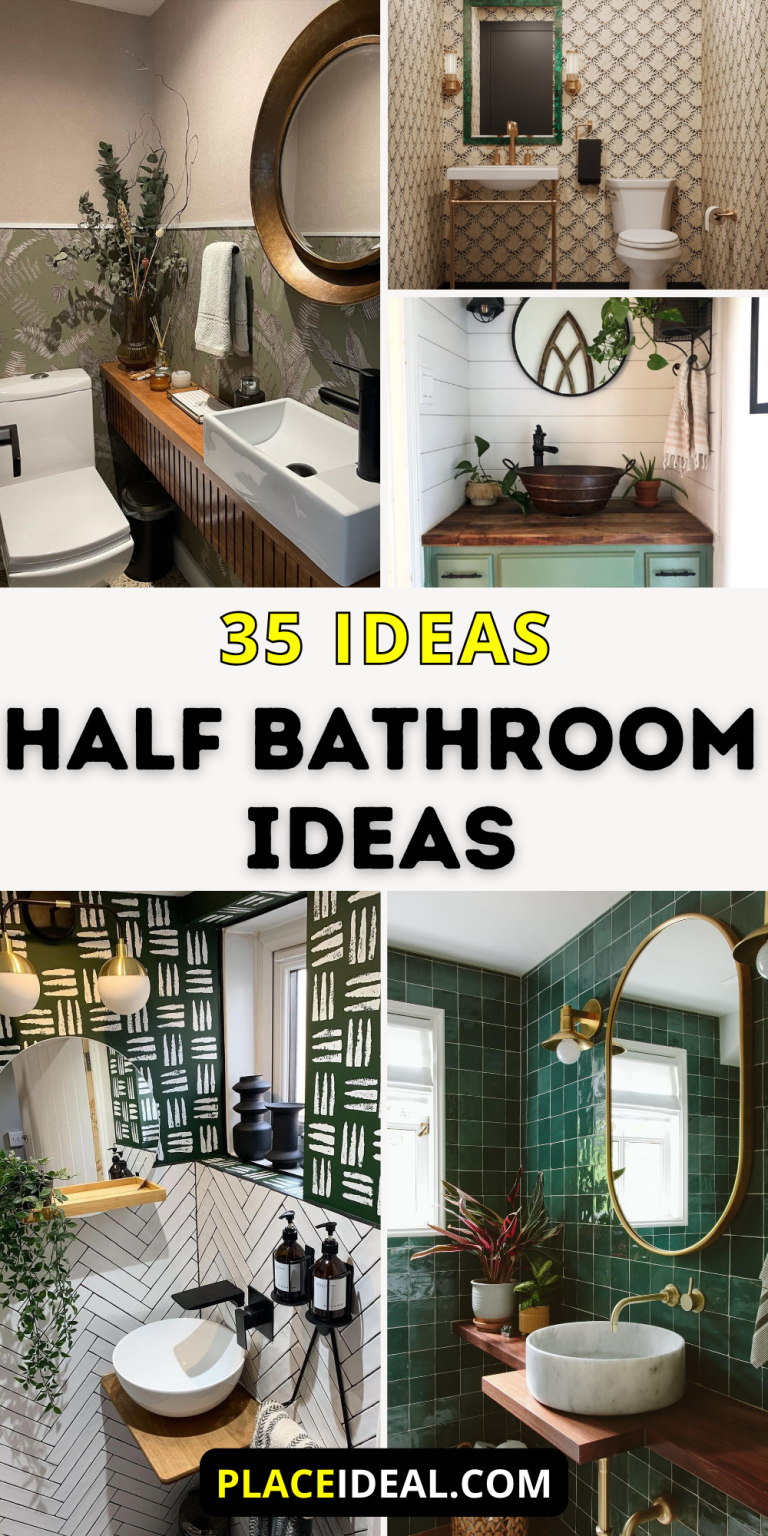 35 Half Bathroom Ideas to Transform Tiny Spaces with Style and ...