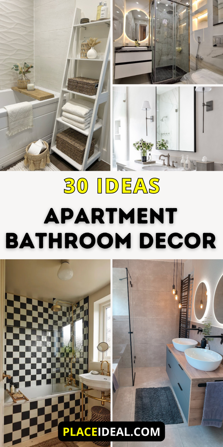 30 Stunning Apartment Bathroom Decor Ideas to Transform Your Small ...