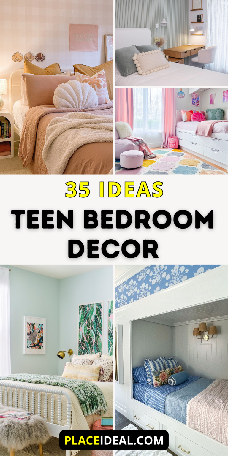 35 Teen Bedroom Decor Ideas That Combine Style, Comfort, and ...