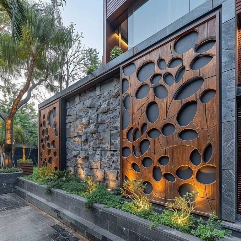 25 Garden Wall Decor Ideas to Transform Your Outdoor Space with Style ...