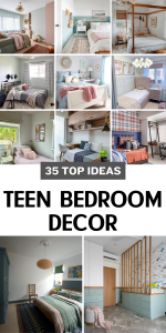 35 Teen Bedroom Decor Ideas That Combine Style, Comfort, and ...