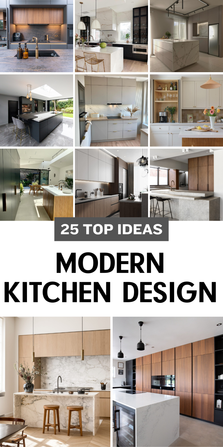 25 Modern Kitchen Design Ideas to Transform Your Home with Luxury and ...