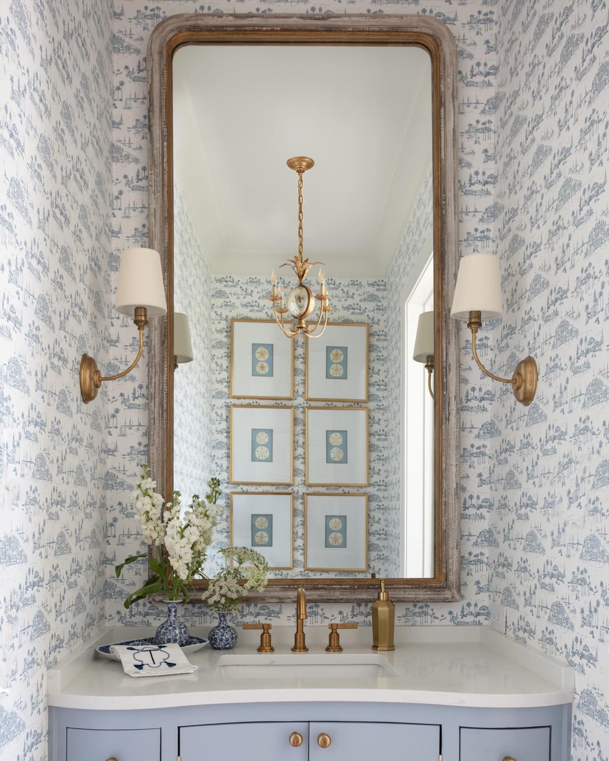 30 Powder Bathroom Ideas That Blend Luxe, Modern, and Classic Styles for a Stunning Makeover ...