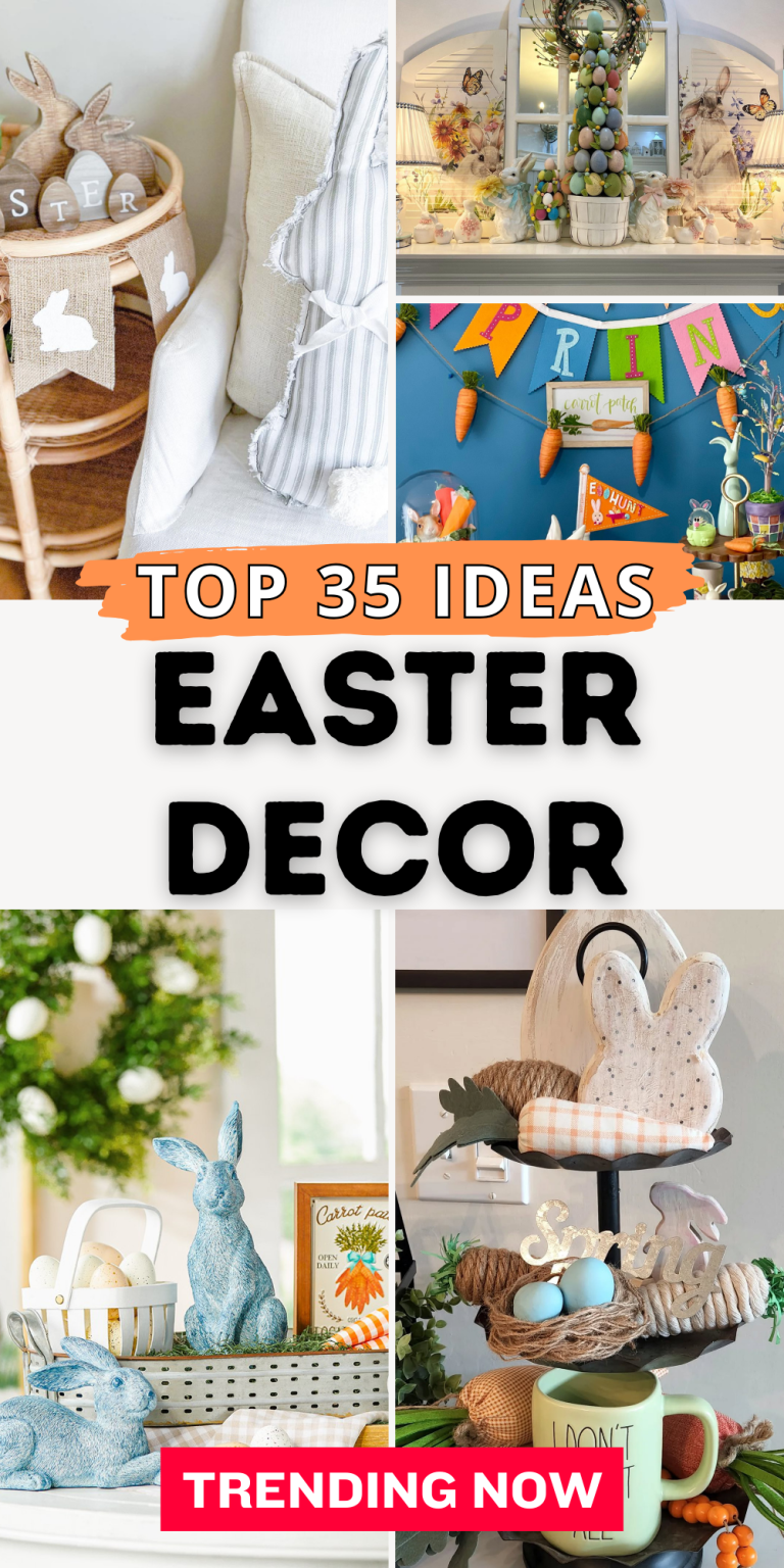 35 Easter Decor Ideas to Transform Your Home into a Spring Wonderland ...