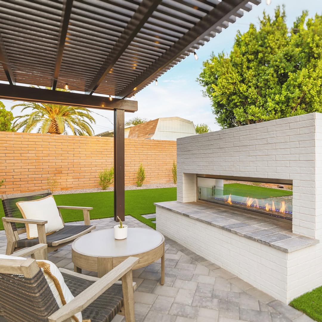 35 Outdoor Fireplace Ideas 2025: Stunning Designs to Transform Your ...