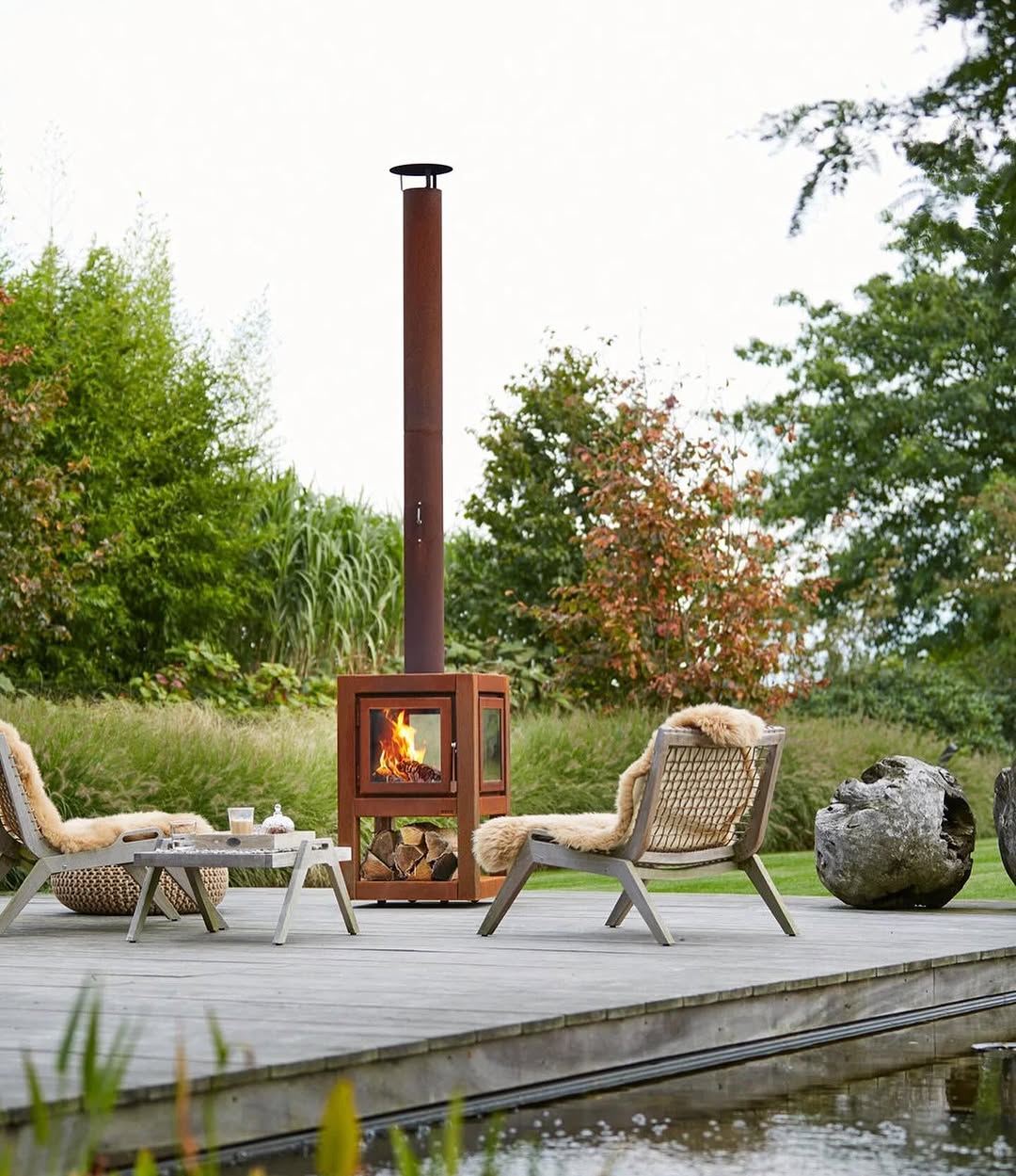35 Outdoor Fireplace Ideas 2025: Stunning Designs to Transform Your ...