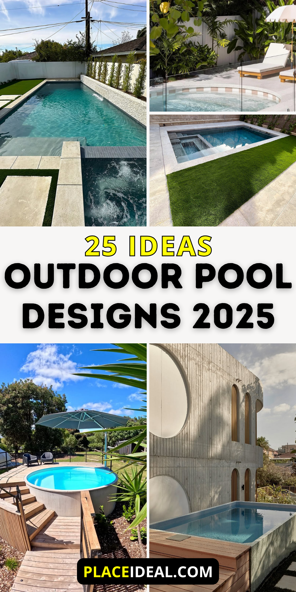 25 Outdoor Pool Designs 2025: Modern, Luxury and Minimalist Ideas for a ...