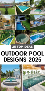 25 Outdoor Pool Designs 2025: Modern, Luxury and Minimalist Ideas for a ...