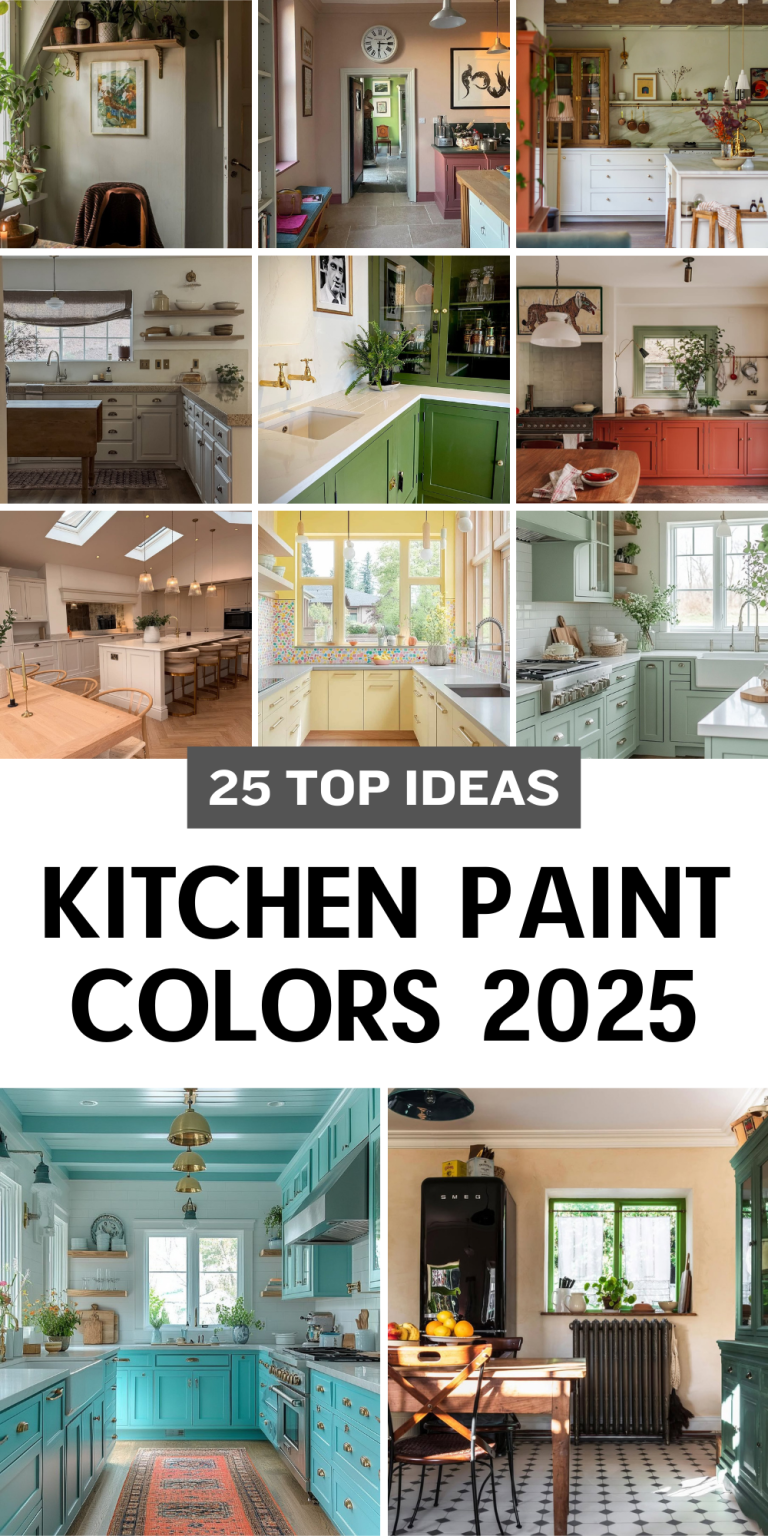 25 Kitchen Paint Colors 2025: The Best Color Combinations and Trends ...