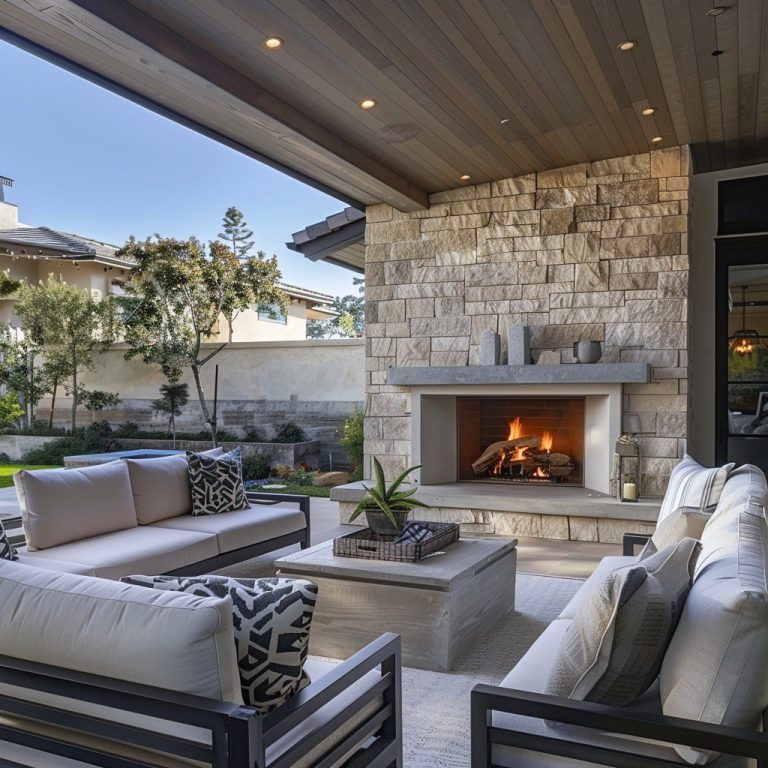 35 Outdoor Fireplace Ideas 2025: Stunning Designs to Transform Your ...