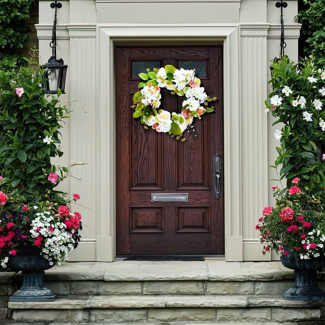 30 Spring Outdoor Decor Ideas to Refresh Your Porch & Front Doors with ...