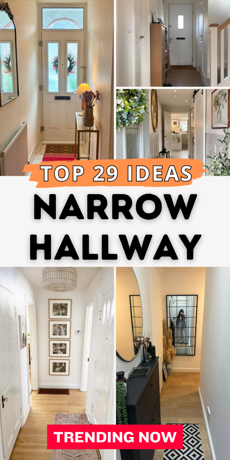 29 Narrow Hallway Ideas 2025: Stylish and Space-Saving Designs to ...