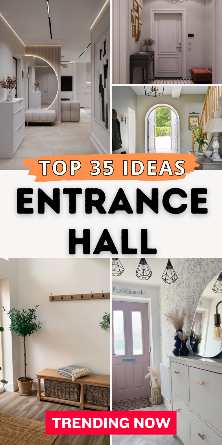 35 Entrance Hall Ideas 2025 That Blend Modern Style, Luxury Touches and ...