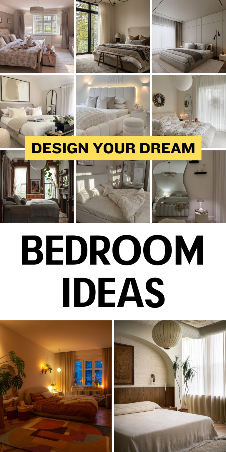 30 Bedroom Ideas to Transform Your Space – Cozy, Modern, and Aesthetic ...