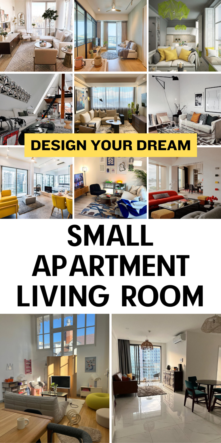 30 Small Apartment Living Room Ideas – Cozy, Stylish & Space-Saving ...