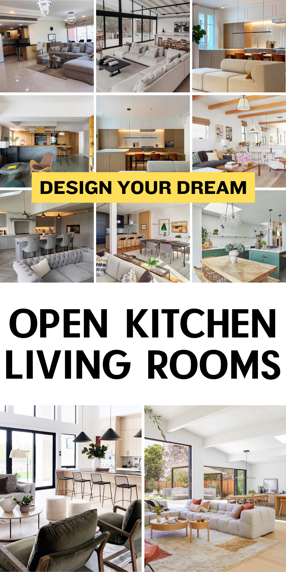 25 Open Kitchen Living Rooms 2025 That Redefine Style and Functionality ...