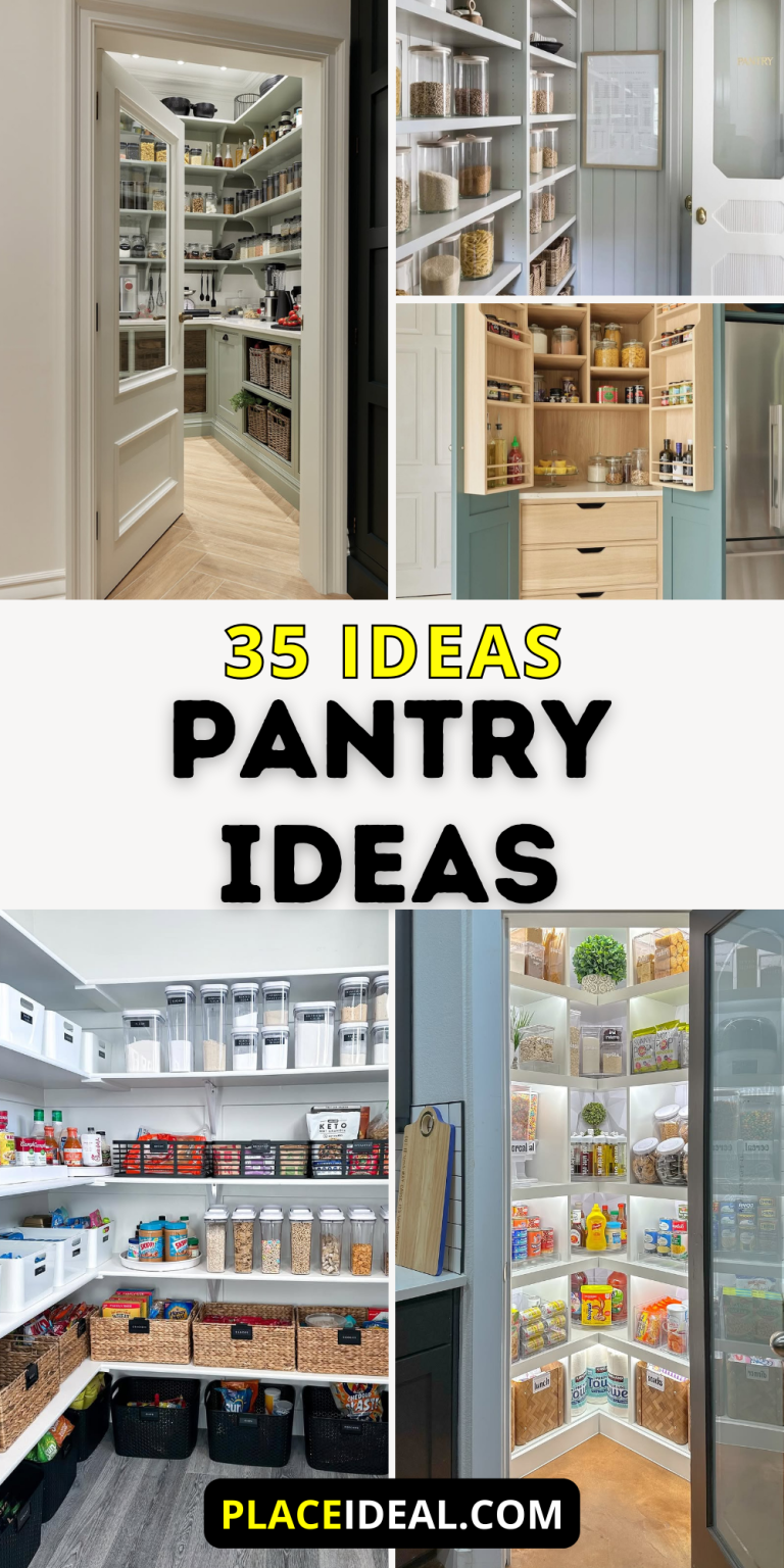 35 Pantry Ideas to Transform Your Kitchen – Smart Storage and Stylish ...