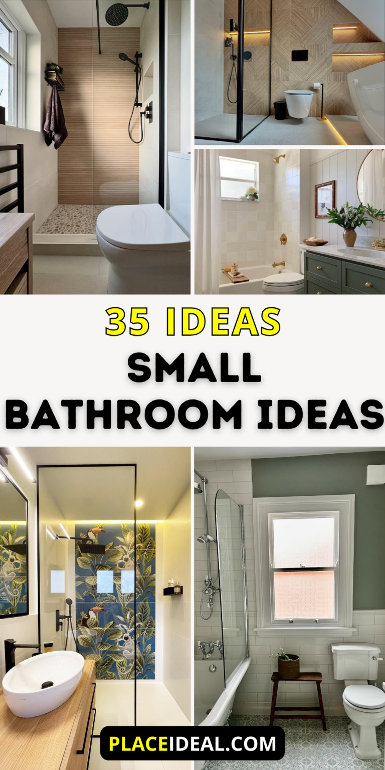35 Small Bathroom Ideas: Stylish, Space-Saving and Budget-Friendly ...