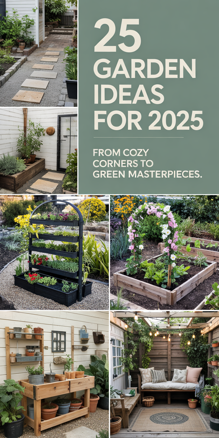 25 Garden Ideas 2025 That Transform Small Spaces into Beautiful Outdoor ...