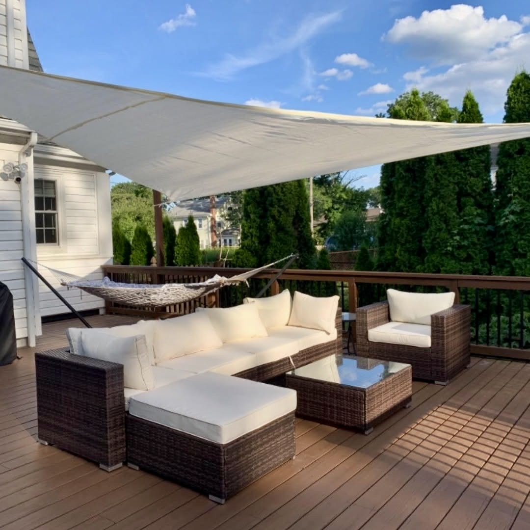 30 Patio Shade Ideas 2025 for Windy Areas, Renters, Apartments, and ...