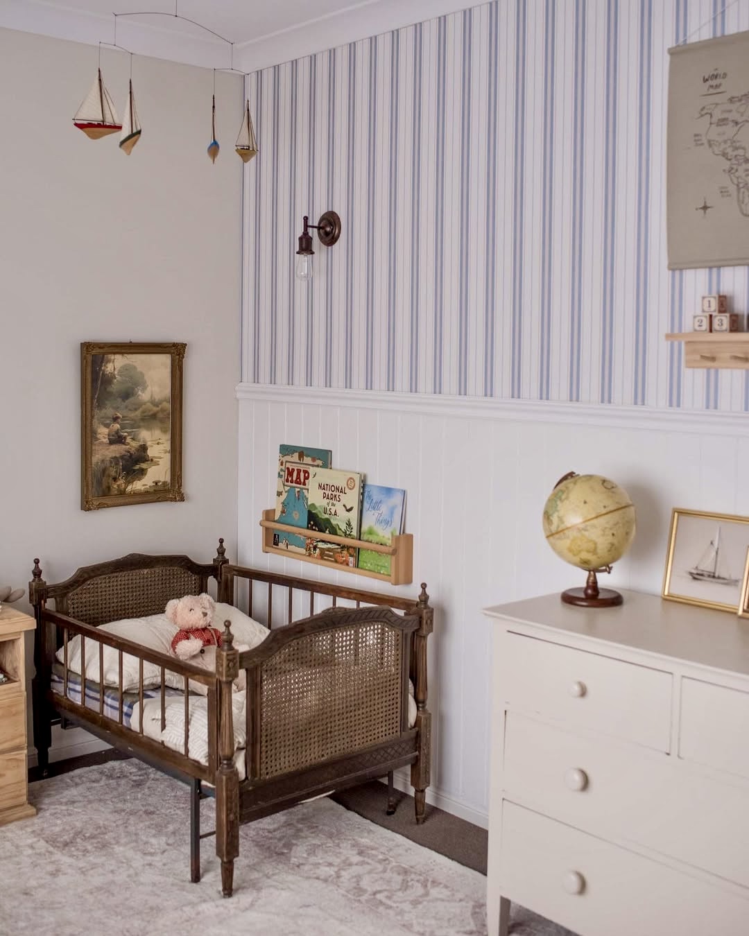 30 Vintage Nursery Ideas That Blend Timeless Charm with Cozy Decor for ...